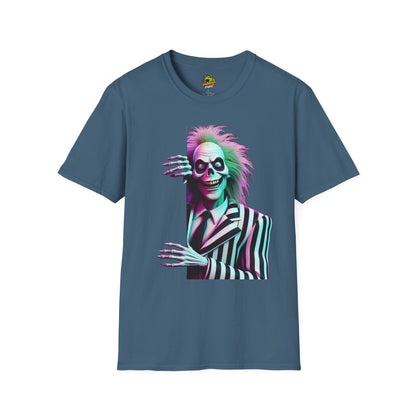 Merch - Beetlejuice Shirt | Halloween Graphic Tee | Cool Beetlejuice Movie Shirt for Adults & Kids | Spooky Beetlejuice Merch - premium material. limited stock. Order yours now and stand out with this exclusive piece!