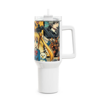 Fans - Stanley cup | Anime and Geek Drinkware | Colorful Cartoon Tumbler for Fans - custom-made. perfect gift idea. Order yours now and stand out with this exclusive piece!