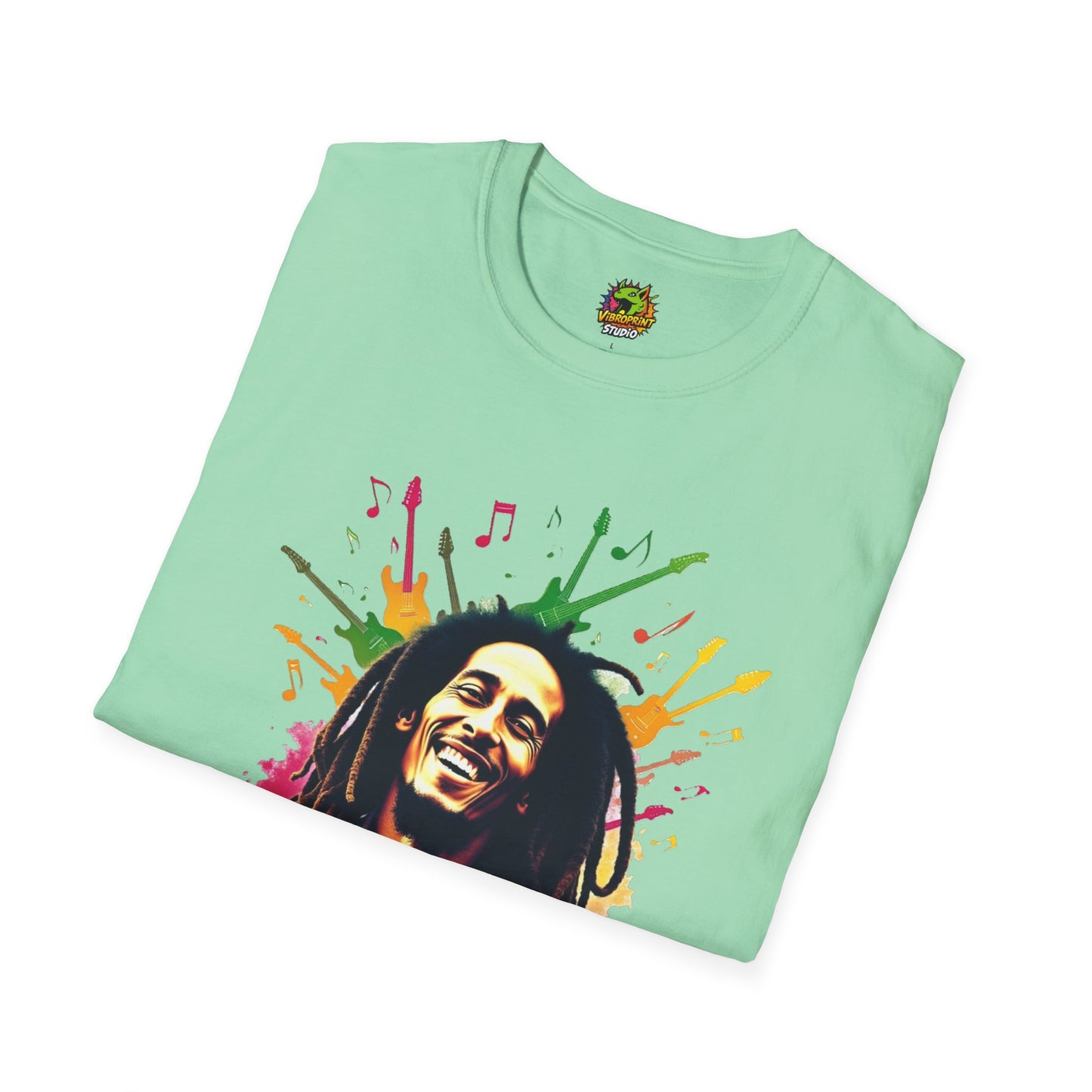 Bob Marley T-Shirt - Vibrant Rasta Energy