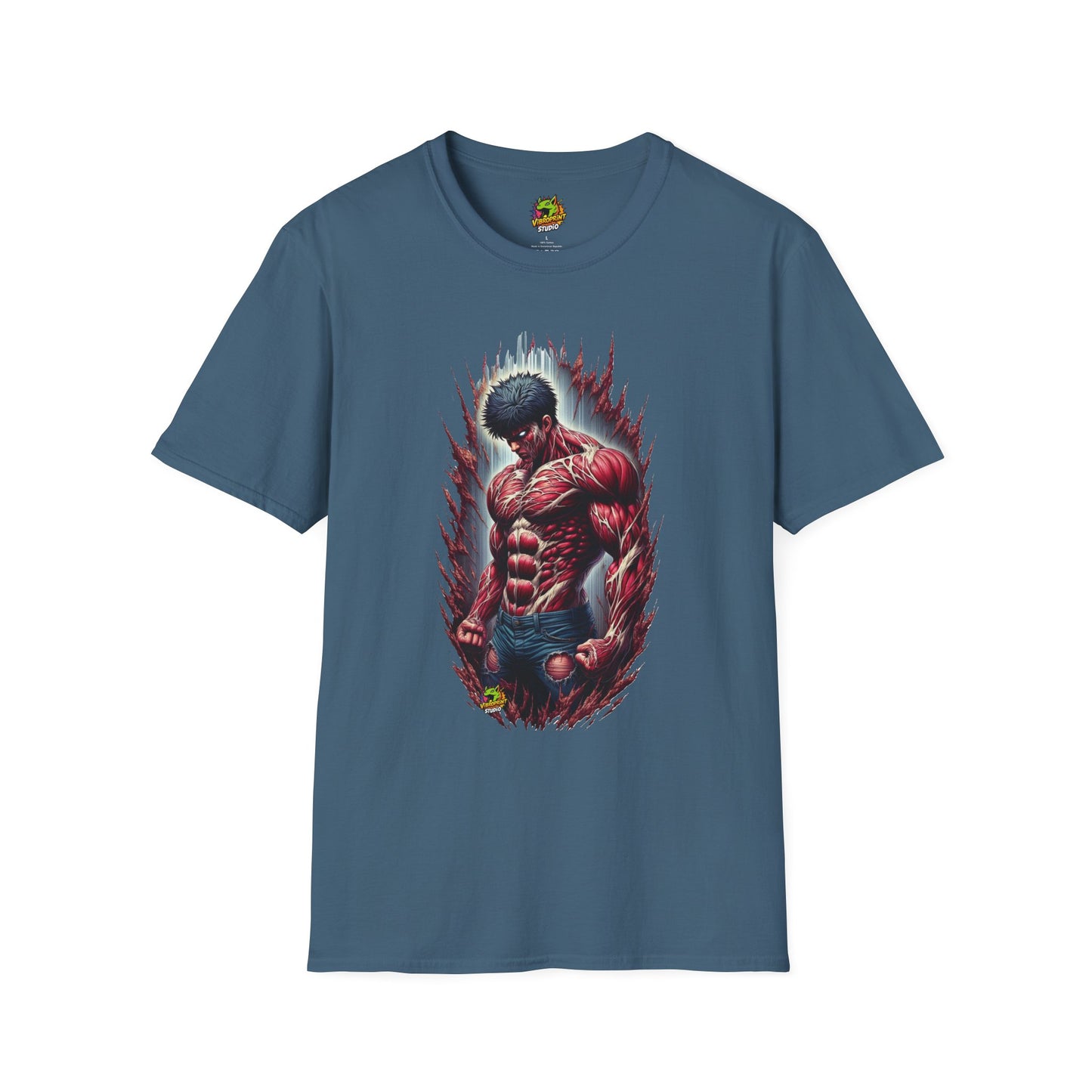 Gym - UFC T Shirt | Unleash Fierce Confidence | UFC Tee with Baki Anime Influence for Gym Lovers - custom-made. limited stock. Order yours now and stand out with this exclusive piece!