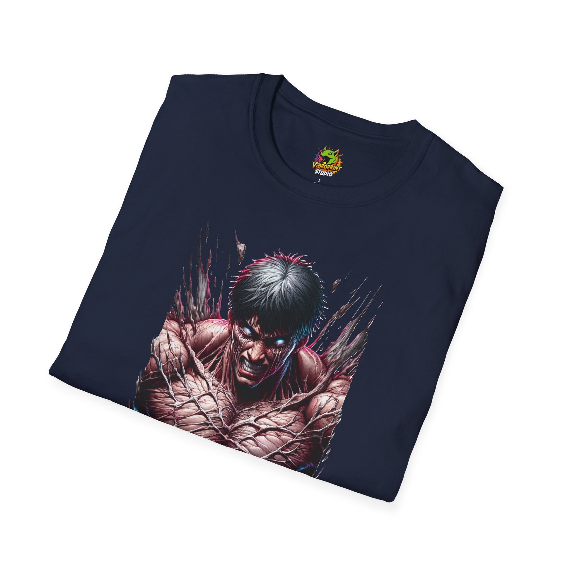 Fierce - UFC T Shirt | Unleash Fierce Confidence | UFC Tee with Baki Anime Strength for Gym Enthusiasts - custom-made. limited stock. Order yours now and stand out with this exclusive piece!