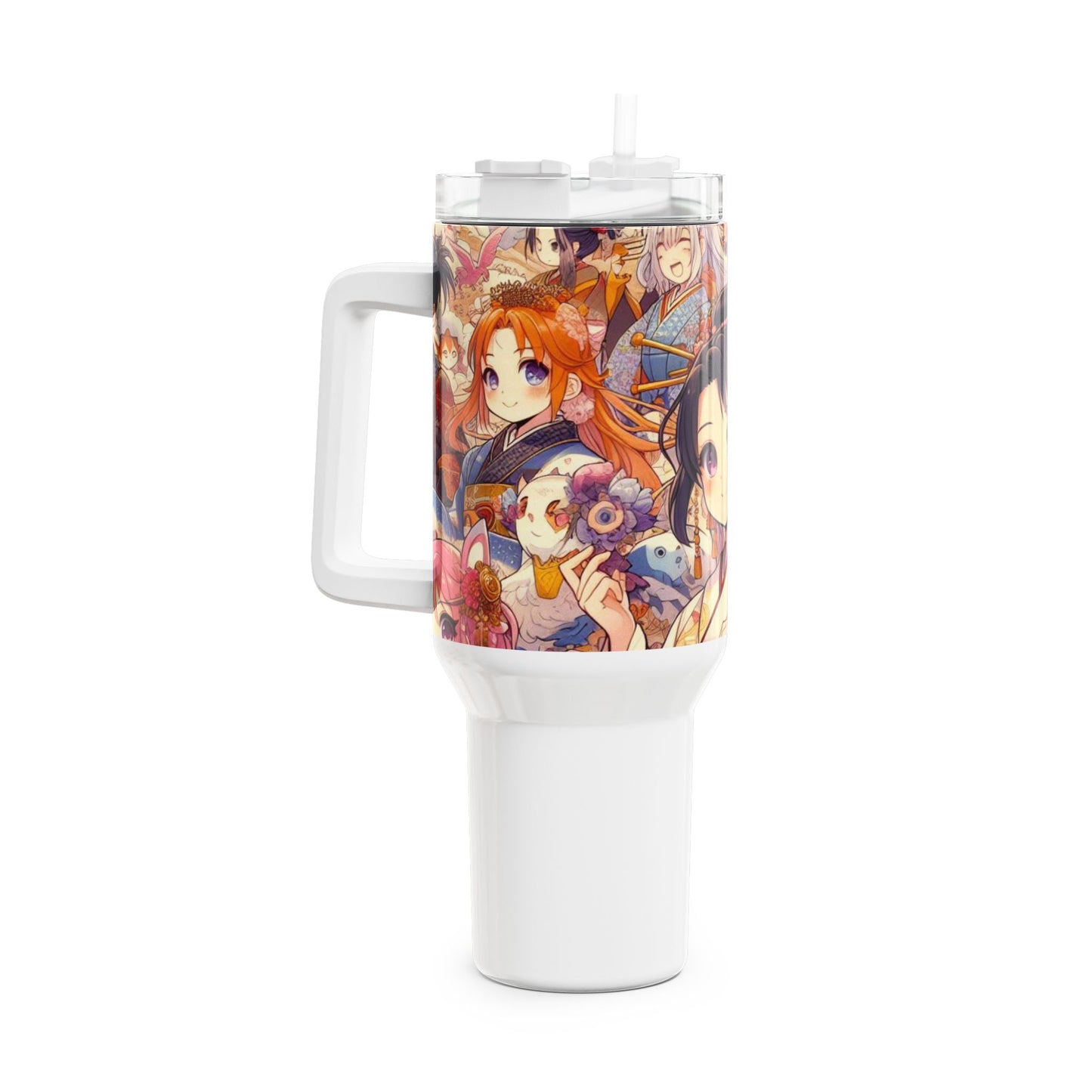 Anime - Stanley Tumbler | Comics and Anime Tumbler for Gamers | Colorful Geek Drinkware - premium material. limited stock. Order yours now and stand out with this exclusive piece!