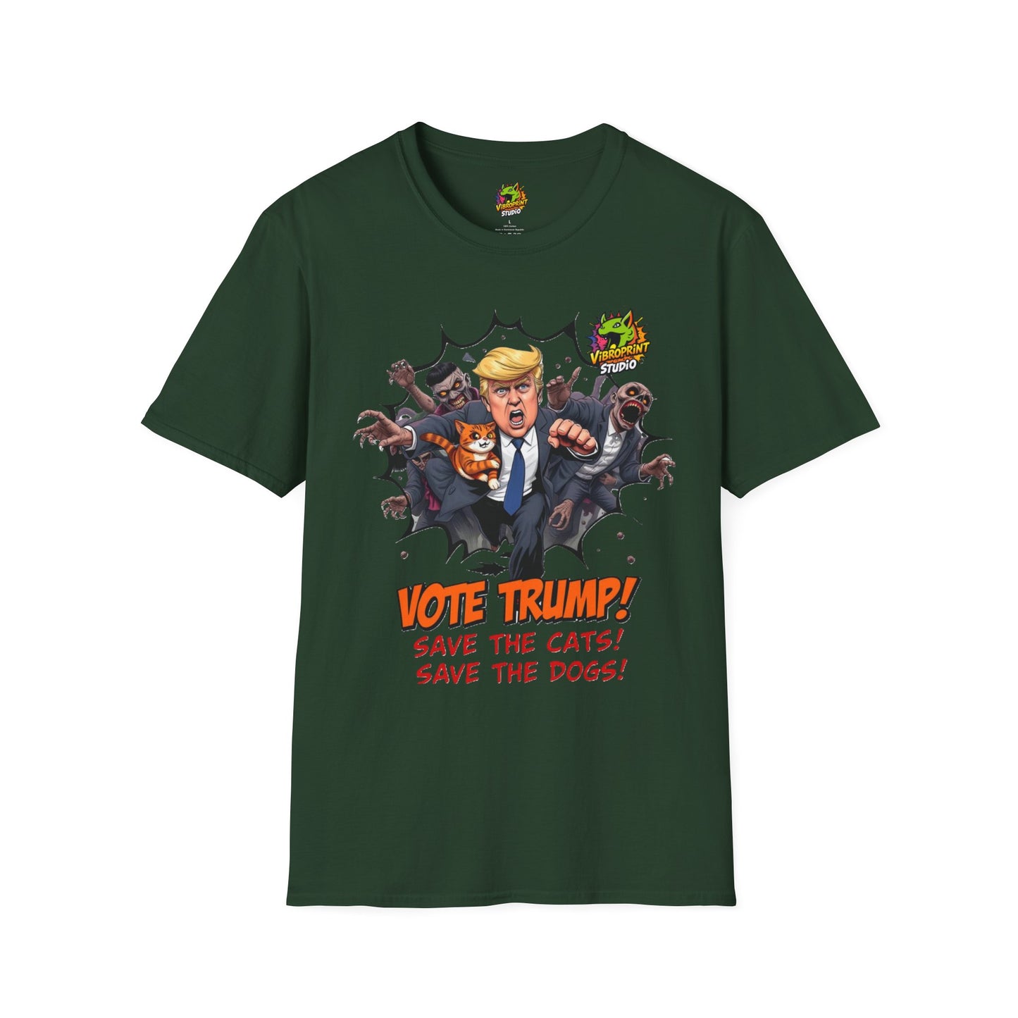 Election - They're Eating the Dogs Tee | Trump Election Comedy Shirt | Satire Political Graphic Tee - custom-made. limited stock. Order yours now and stand out with this exclusive piece!