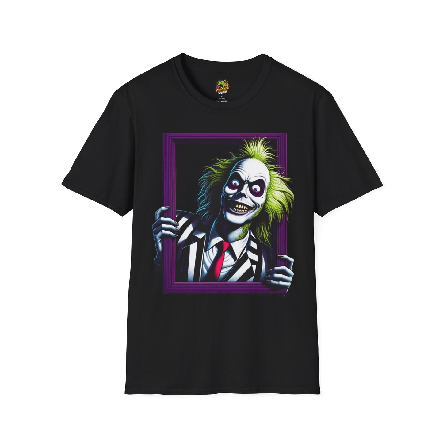 Beetlejuice Shirt | Spooky Beetlejuice Shirt | Beetlejuice Graphic Shirt | Creepy Beetlejuice Tee - High Quality Image