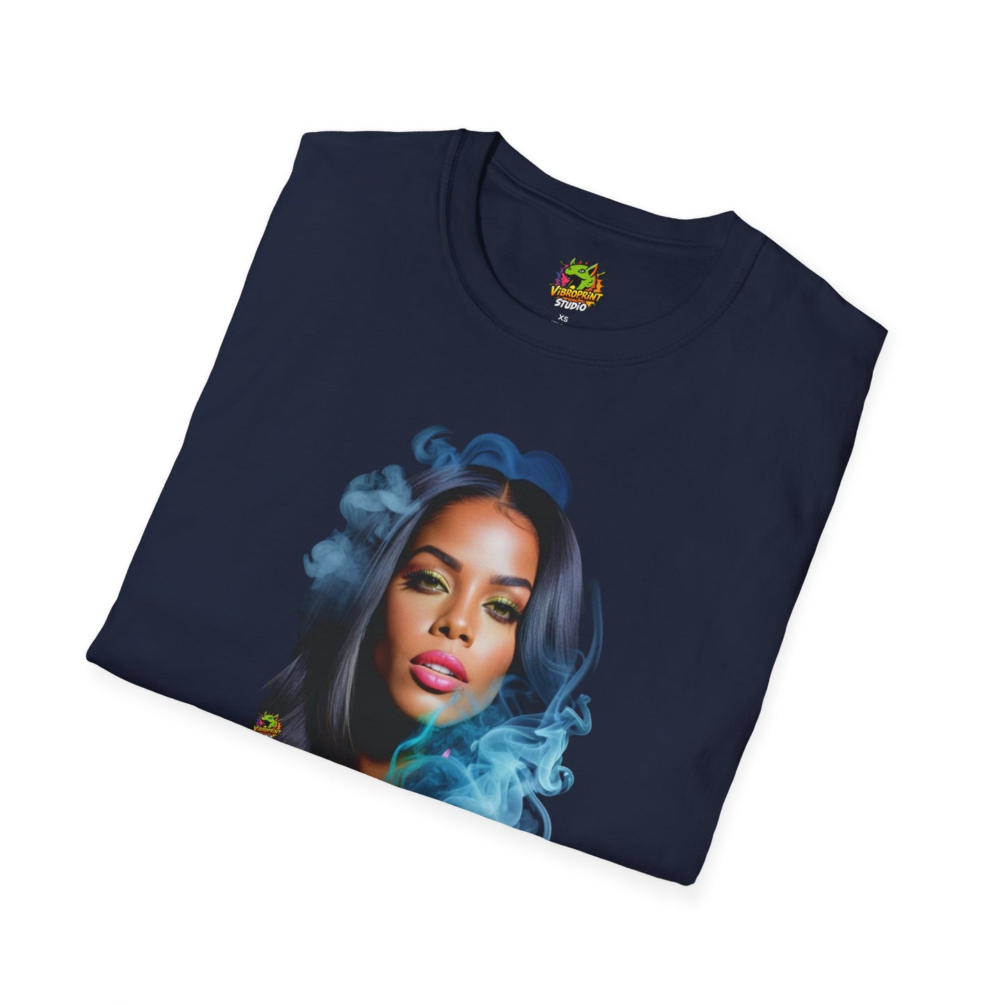 to - Aaliyah shirt | Iconic Memorial Portrait T-Shirt | Tribute to the Princess of R&B - custom-made. limited stock. Order yours now and stand out with this exclusive piece!