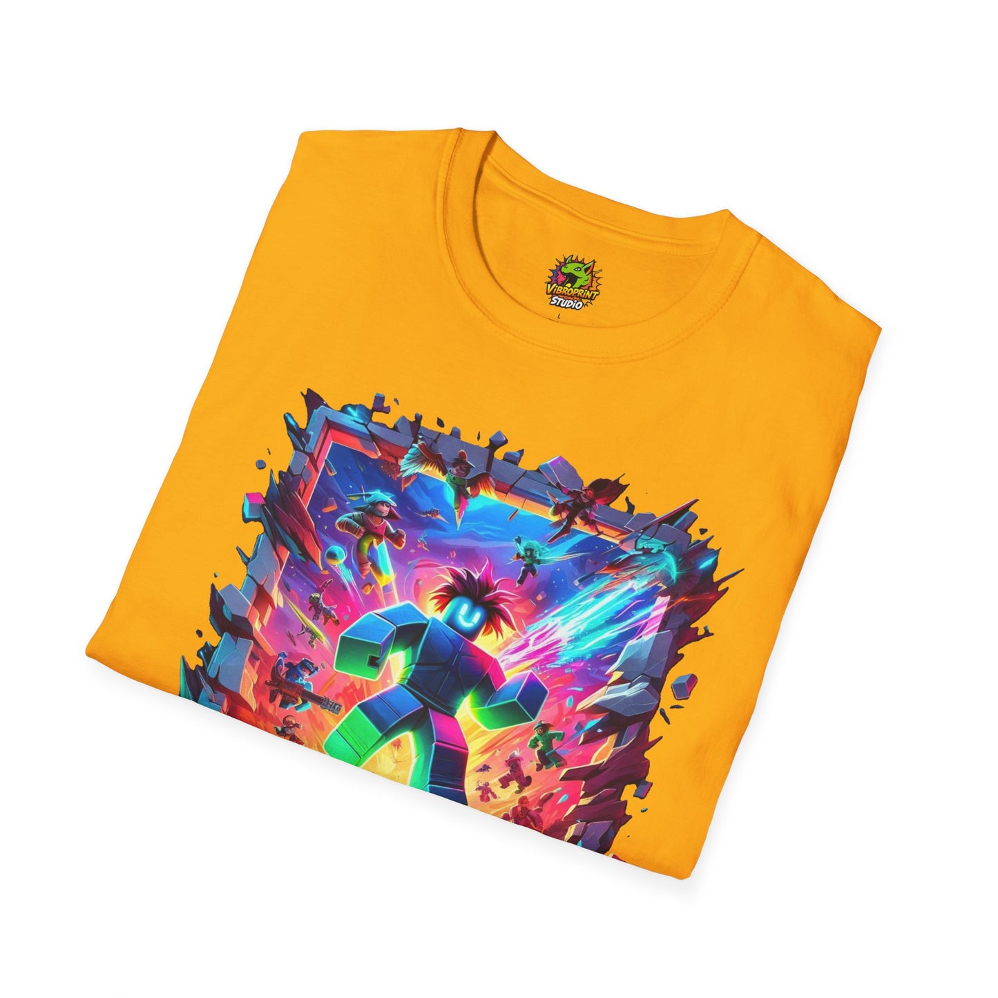 Cool Roblox T-Shirt for Boys & Girls | Roblox Avatar Tee | Roblox Game Shirt | Fun Roblox Clothing for Kids