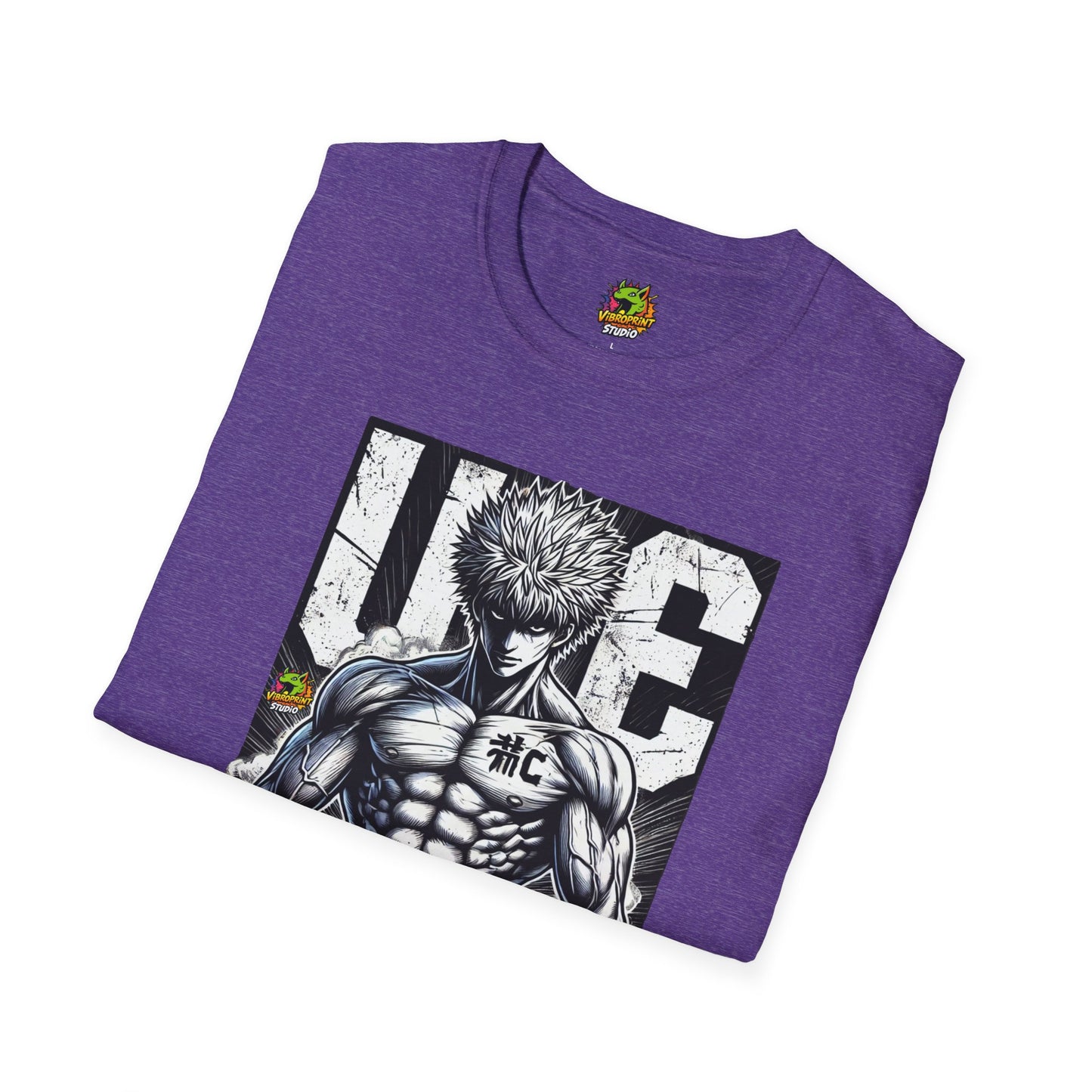 UFC T Shirt | Unleash Fierce Confidence | Motivational UFC Tee with Baki Anime T-Shirt design