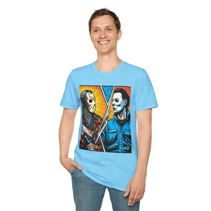 Jason & Michael Halloween Shirt | Funny Vintage Horror Tee