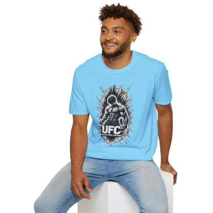 UFC T Shirt | Unleash Fierce Confidence | Motivational UFC Tee with Baki Anime T Shirt