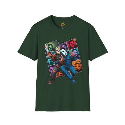 Picnic - Jason Voorhees & Michael Myers Funny Shirt | Halloween Picnic Tee - custom-made. limited stock. Order yours now and stand out with this exclusive piece!