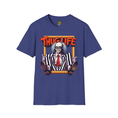 high-quality - Beetlejuice Shirt | Halloween Thug Life Tee | Classic Beetlejuice Graphic T-Shirt for Adults - custom-made. perfect gift idea. Order yours now and stand out with this exclusive piece!