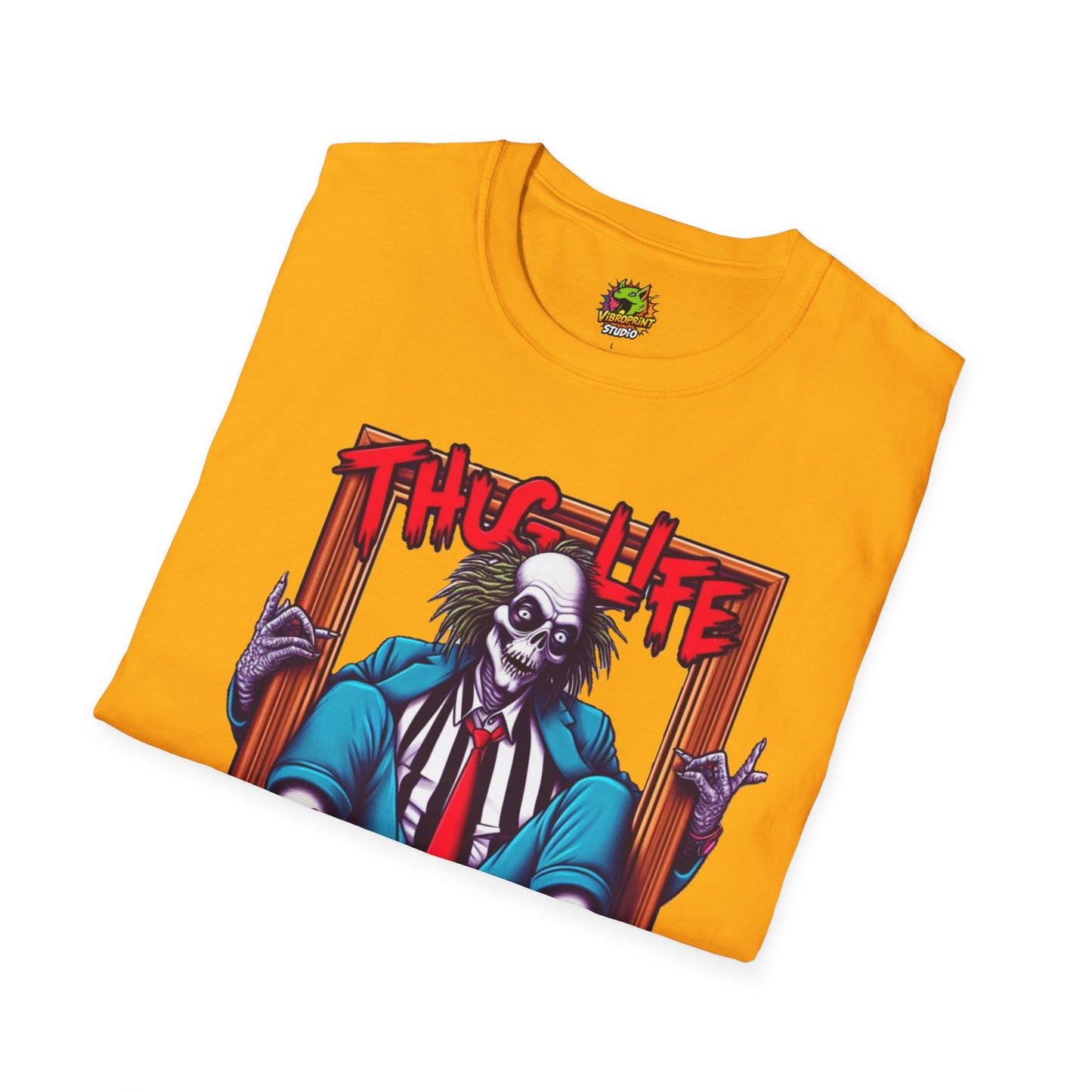 high-quality - Beetlejuice Shirt | Thug Life Inspired Tee | Halloween Graphic T-Shirt | Spooky Beetlejuice Style - premium material. perfect gift idea. Order yours now and stand out with this exclusive piece!