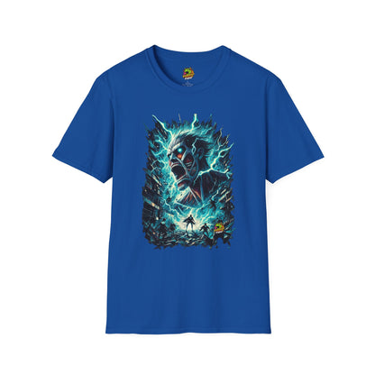 Shirt - Eren Yeager Titan’s Determination Tee | Attack on Titan Shirt | - premium material. limited stock. Order yours now and stand out with this exclusive piece!