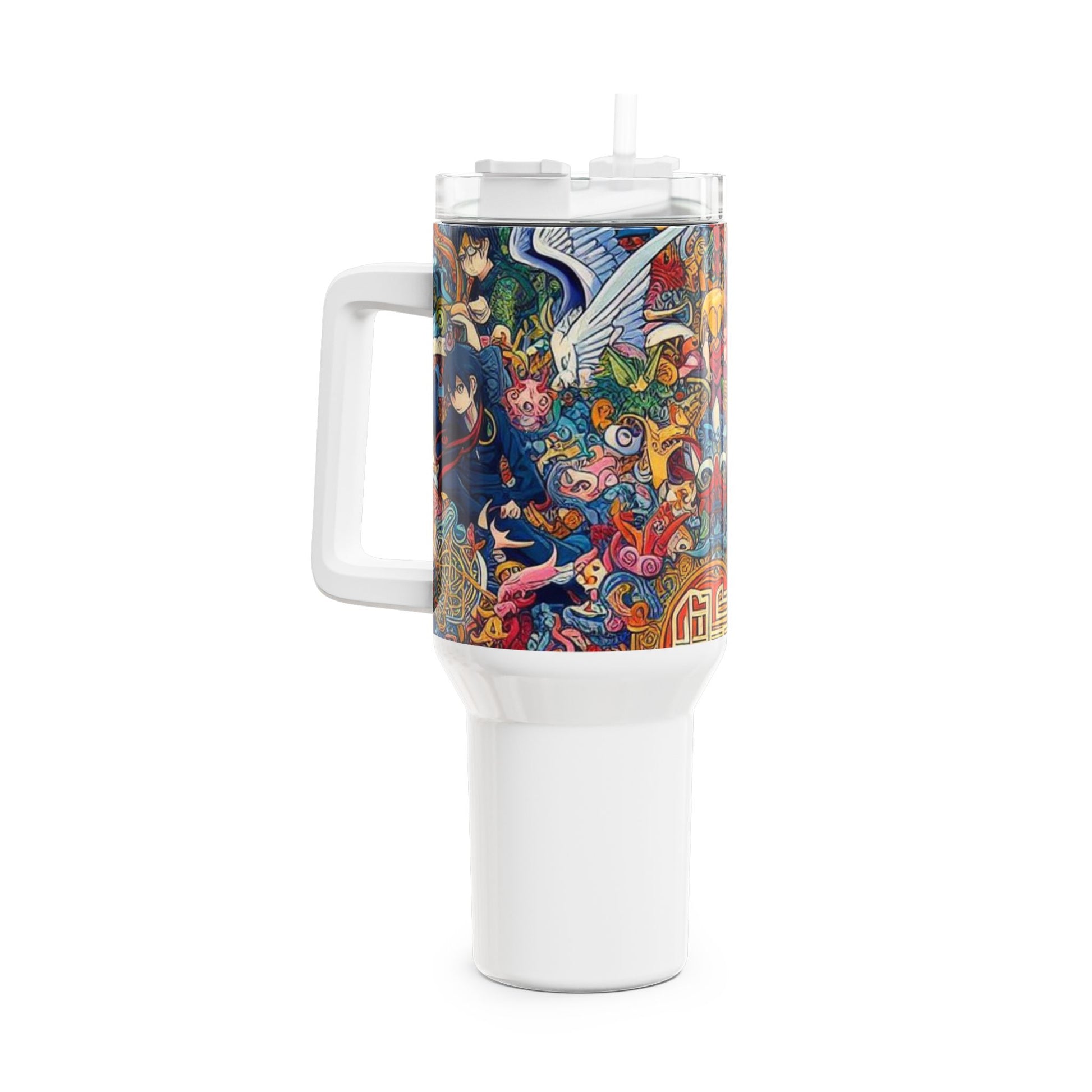 Anime - Stanley cup | Anime Geek Drinkware | Colorful Cartoon Tumbler - custom-made. limited stock. Order yours now and stand out with this exclusive piece!