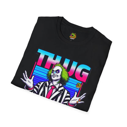 & - Beetlejuice Shirt | Spooky Thug Life Tee | Halloween Beetlejuice Graphic Shirt for Men & Women - premium material. limited stock. Order yours now and stand out with this exclusive piece!