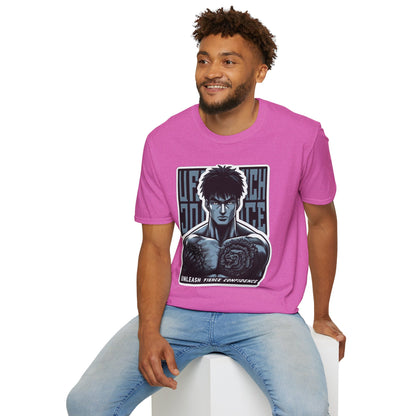 UFC T Shirt | Unleash Fierce Confidence | UFC Tee with Baki Anime T Shirt for motivation Inspiration