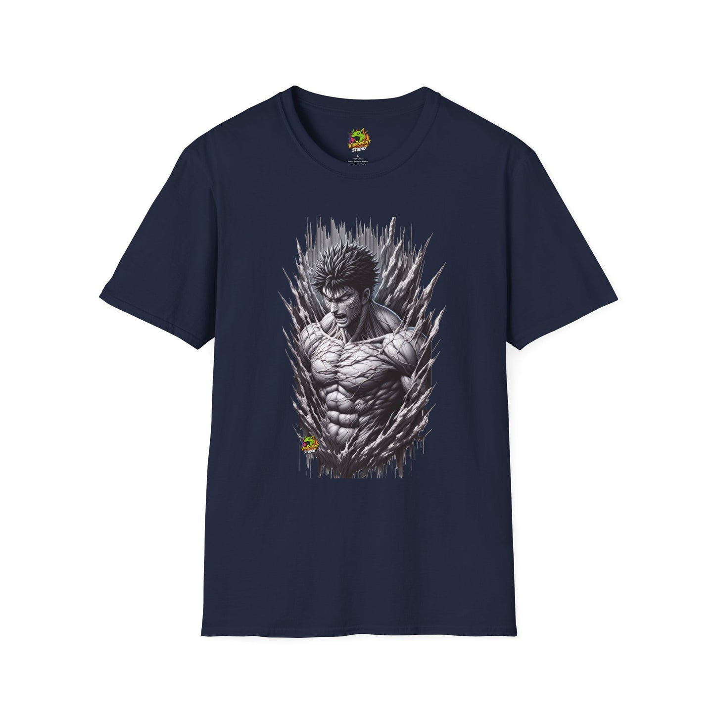 Tee - UFC T Shirt | Unleash Fierce Confidence | UFC Tee with Baki Anime Inspiration for Gym Lovers - custom-made. perfect gift idea. Order yours now and stand out with this exclusive piece!