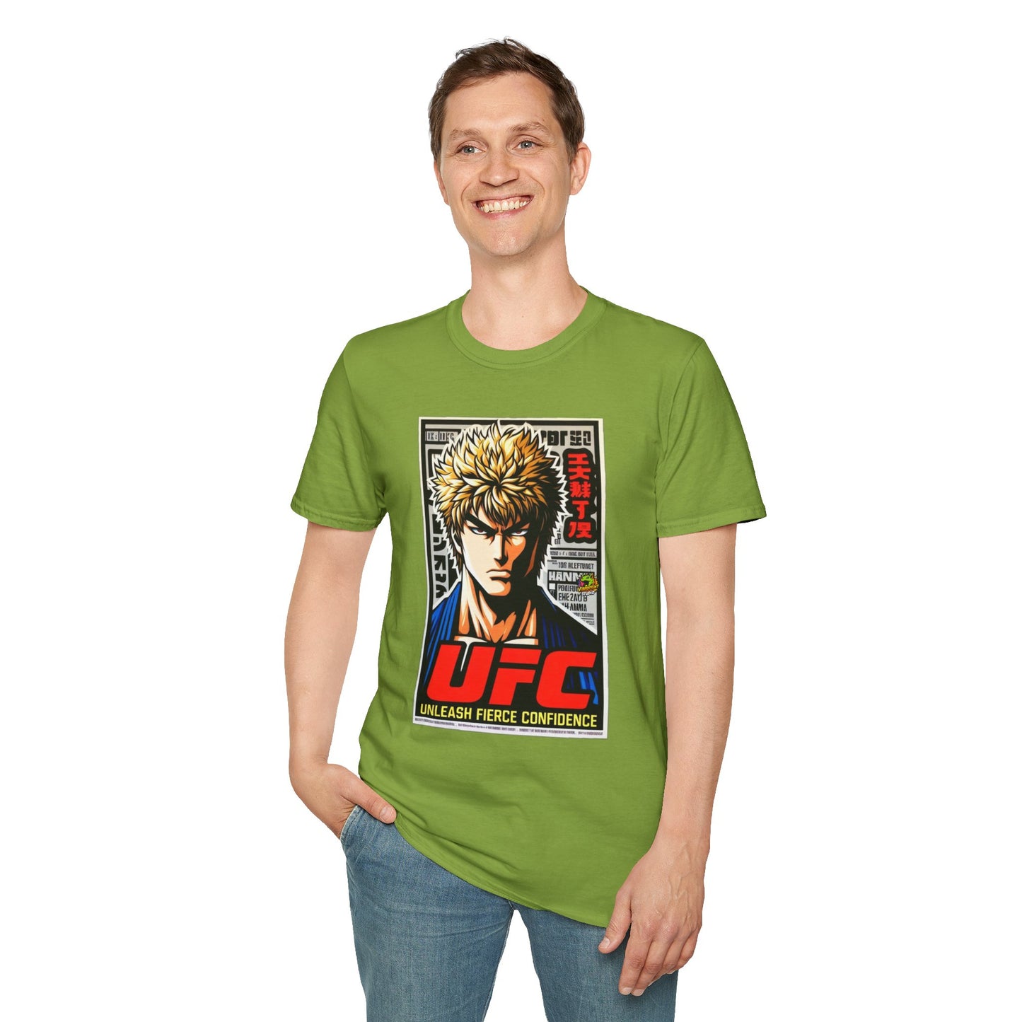 UFC T Shirt | Unleash Fierce Confidence | UFC Tee for Gym Inspired by Baki