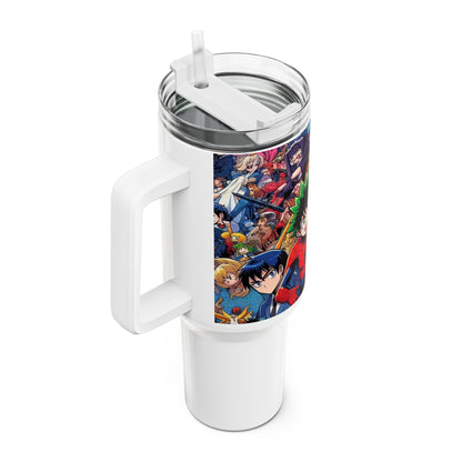 | - Stanley Tumbler | Anime Geek Drinkware for Gamers | Colorful Cartoon Tumbler - custom-made. limited stock. Order yours now and stand out with this exclusive piece!