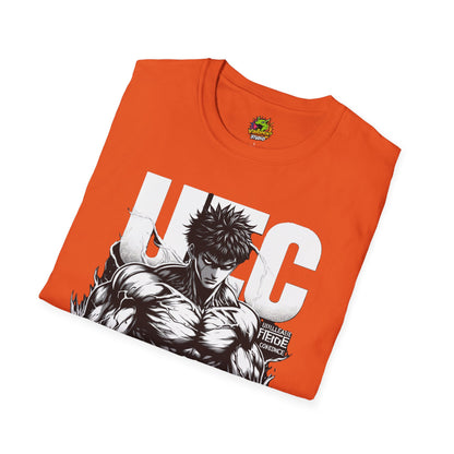 UFC T Shirt | Unleash Fierce Confidence | UFC Tee for Fitness and Baki Anime Fans