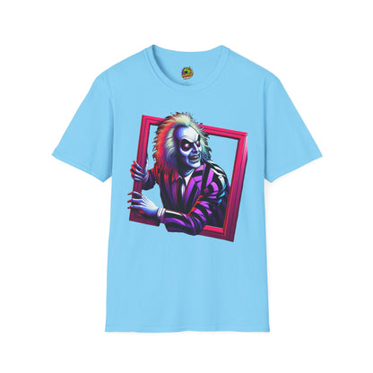 | - Beetlejuice Shirt | Classic Beetlejuice Tee | Creepy Beetlejuice Tee | Beetlejuice Movie Merch - premium material. limited stock. Order yours now and stand out with this exclusive piece!