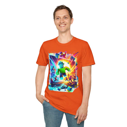 Roblox Avatar T-Shirt for Kids | Unique Roblox Graphic Tee | Roblox Gaming Merch | Cool Gift for Roblox Fans