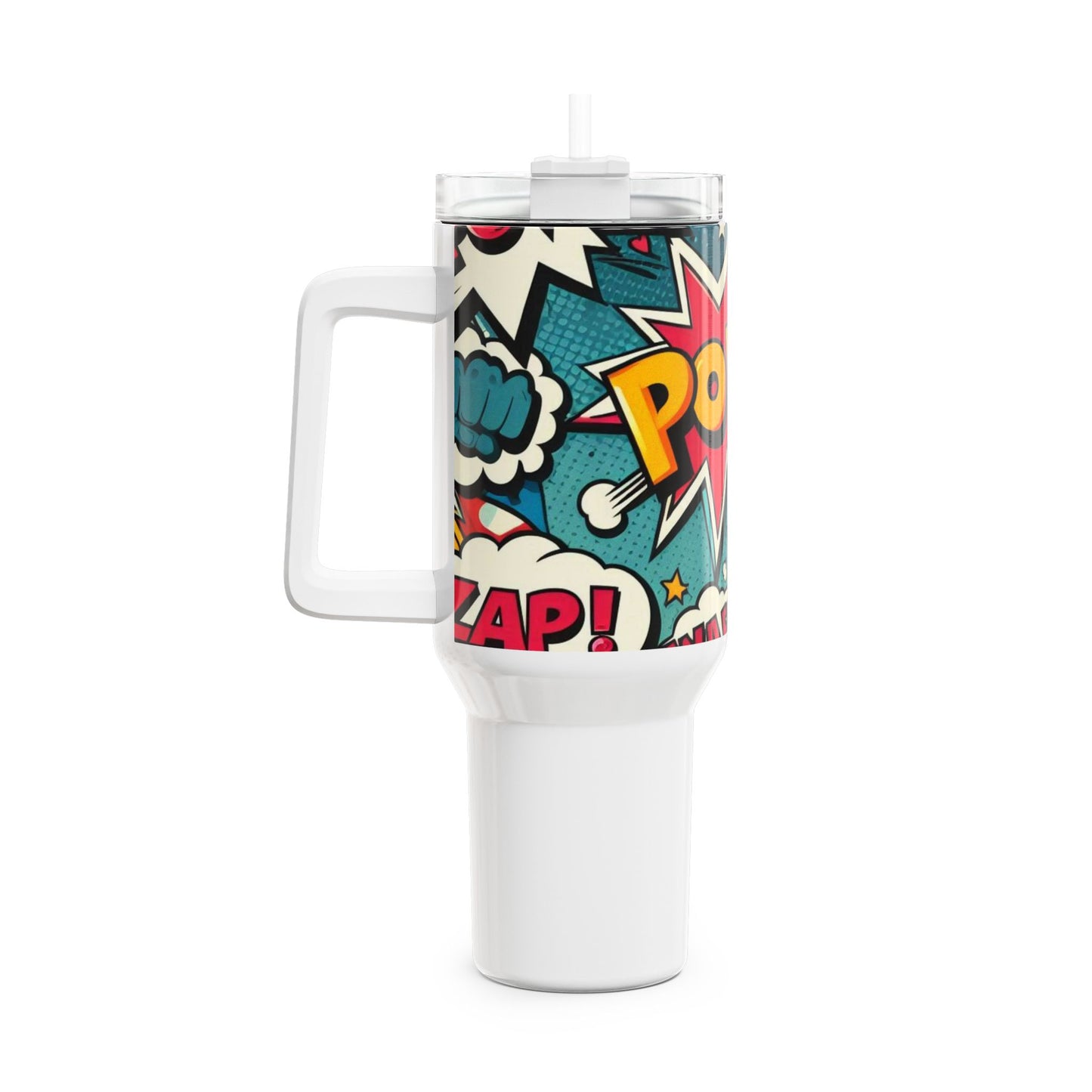 Colorful - Stanley cup | Cartoon Themed Drinkware for Anime Fans | Colorful Geek Tumbler - premium material. perfect gift idea. Order yours now and stand out with this exclusive piece!