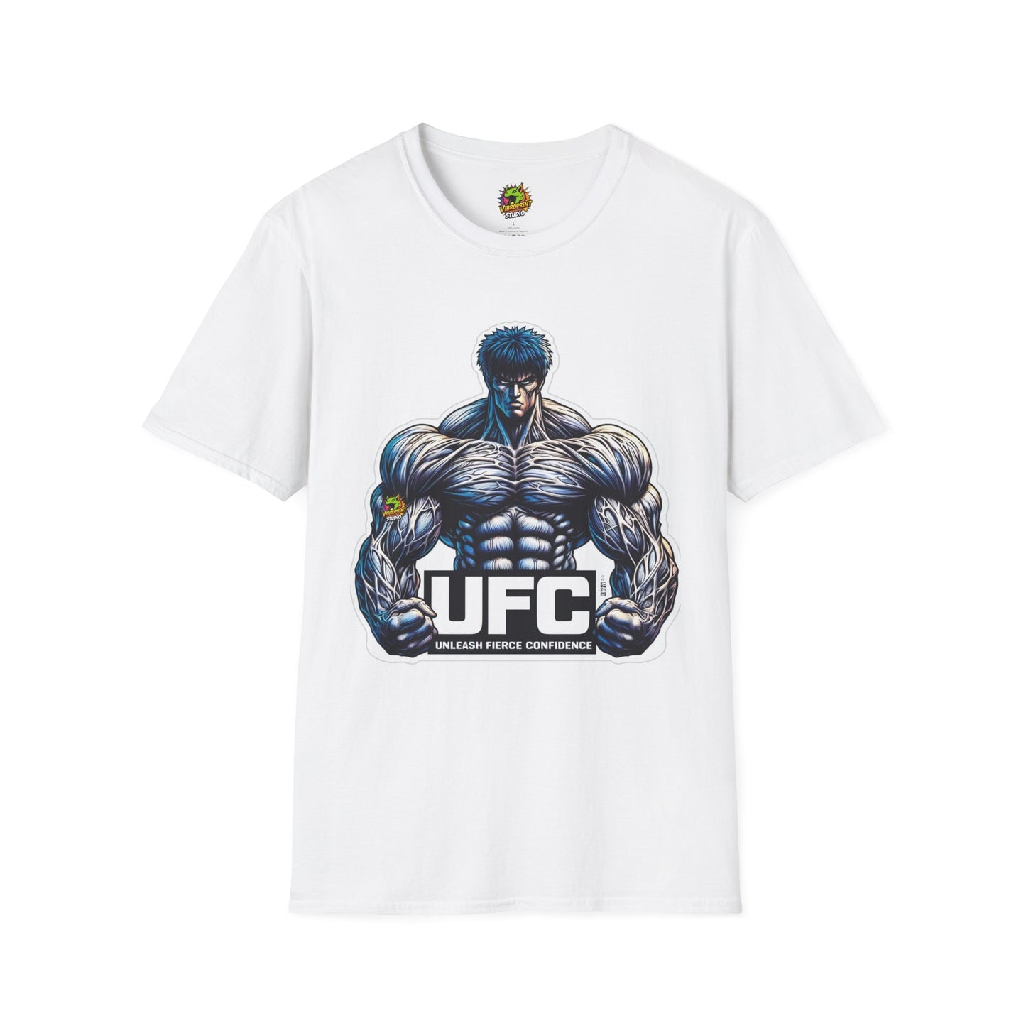 Gym - UFC T Shirt | Unleash Fierce Confidence | Motivational UFC Tee with Baki Anime Inspiration for Gym - premium material. limited stock. Order yours now and stand out with this exclusive piece!