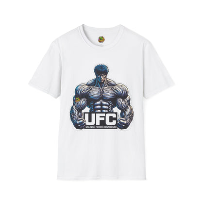 Gym - UFC T Shirt | Unleash Fierce Confidence | Motivational UFC Tee with Baki Anime Inspiration for Gym - premium material. limited stock. Order yours now and stand out with this exclusive piece!