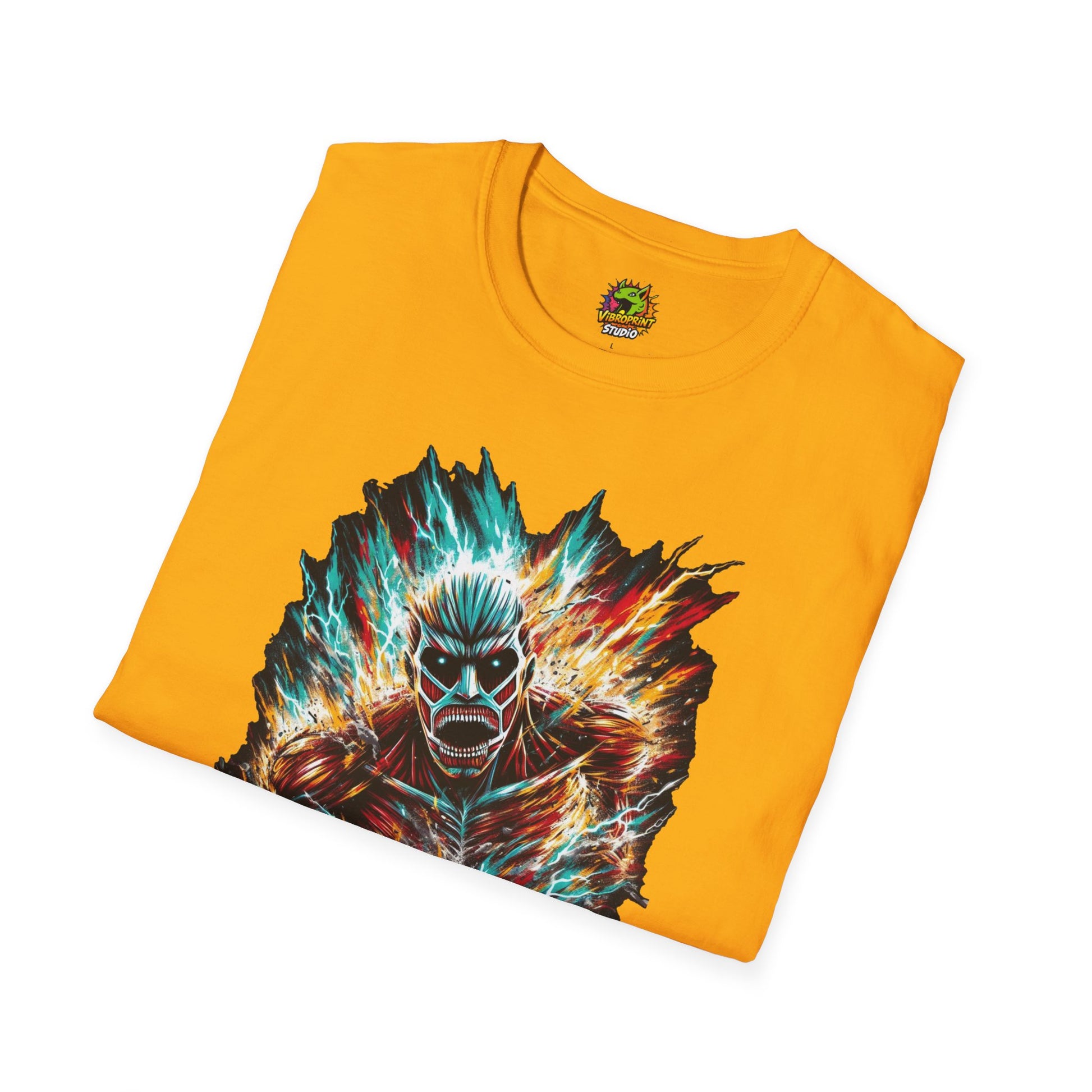 Eren Yeager Titan’s Power Tee | Attack on Titan Shirt | Shingeki no - VibroPrint Studio