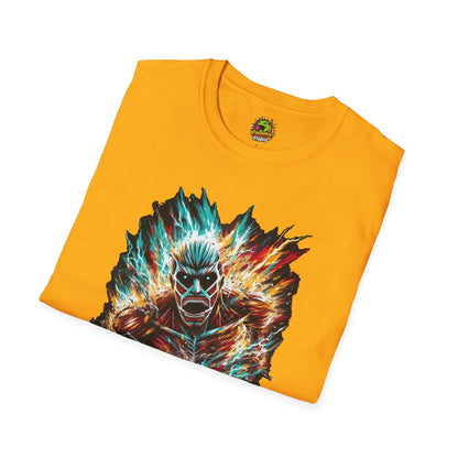 Eren Yeager Titan’s Power Tee | Attack on Titan Shirt | Shingeki no - VibroPrint Studio