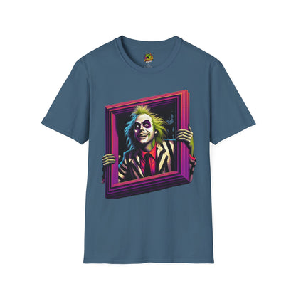 | - Beetlejuice Shirt | Beetlejuice Graphic Shirt | Halloween Beetlejuice Tee | Classic Beetlejuice Tee - custom-made. limited stock. Order yours now and stand out with this exclusive piece!