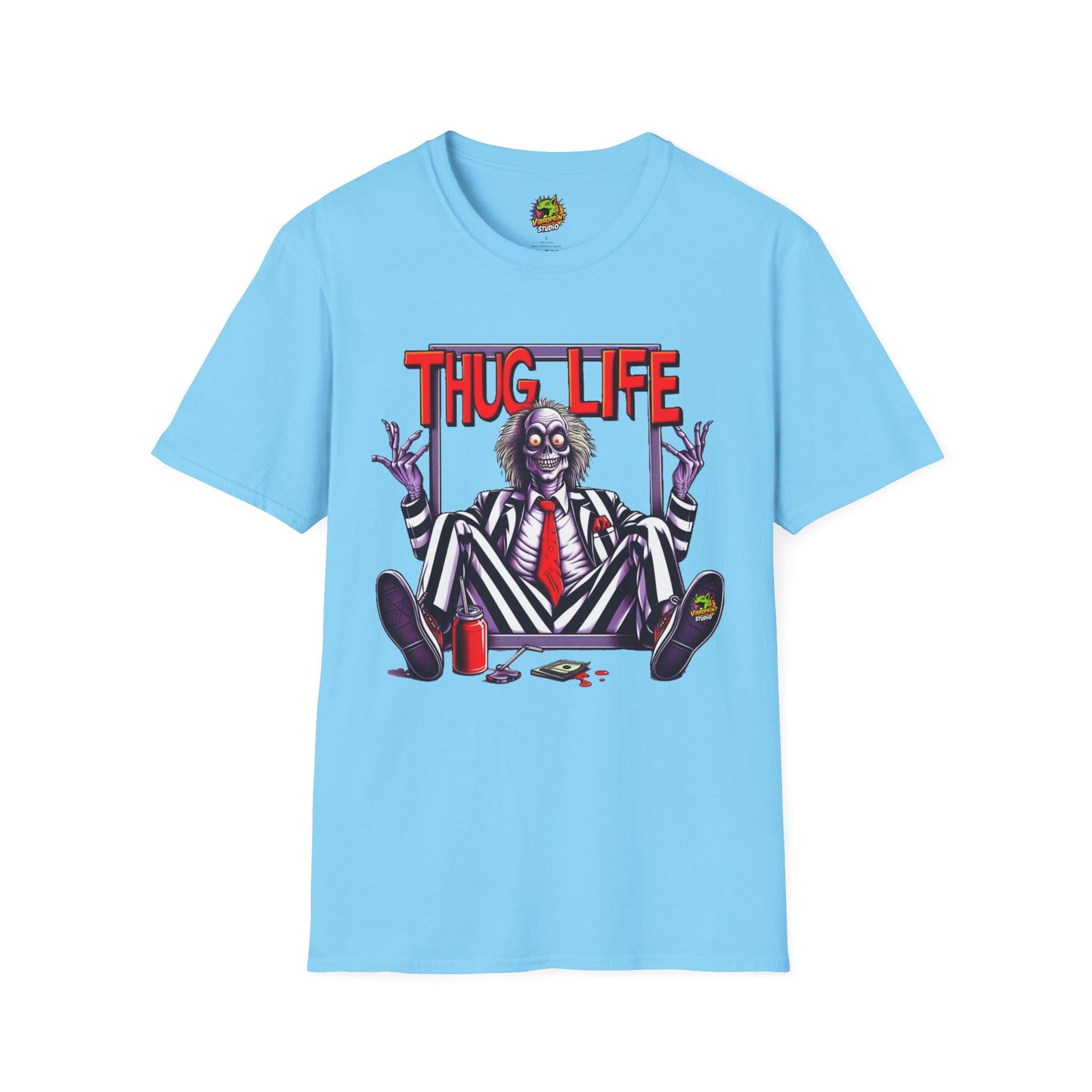 Thug - Beetlejuice Shirt | Funny Thug Life Graphic T-Shirt | Halloween Beetlejuice Tee - custom-made. perfect gift idea. Order yours now and stand out with this exclusive piece!