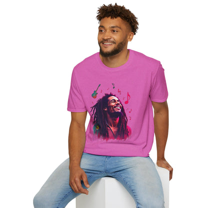 Bob Marley T-Shirt - Vibrant Rasta Revolution