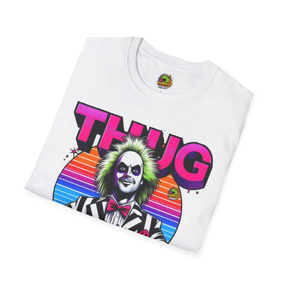 exclusive - Beetlejuice Shirt | Thug Life Inspired T-Shirt | Halloween Horror Graphic Tee | Funny Beetlejuice Shirt - premium material. limited stock. Order yours now and stand out with this exclusive piece!