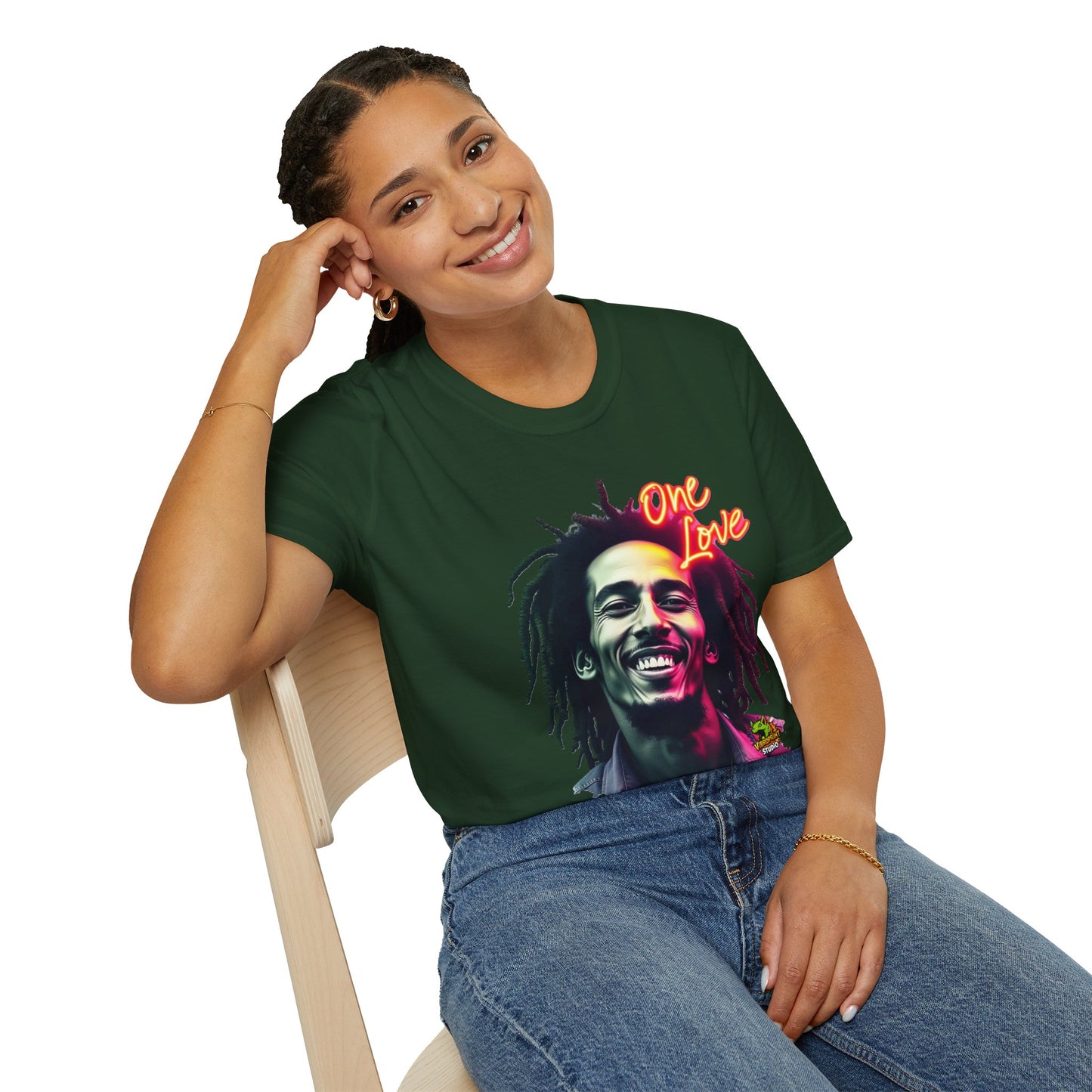 Bob Marley T-Shirt - Rebel Music Beat