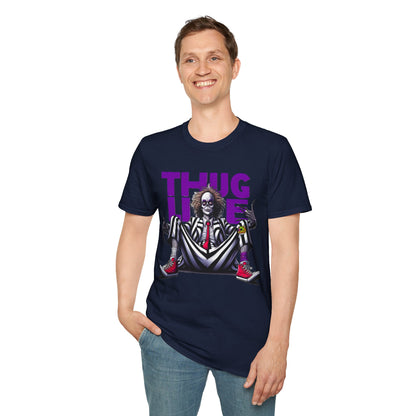 Beetlejuice - Beetlejuice Shirt | Thug Life Halloween Tee | Classic Beetlejuice Graphic T-Shirt for Fans - custom-made. perfect gift idea. Order yours now and stand out with this exclusive piece!