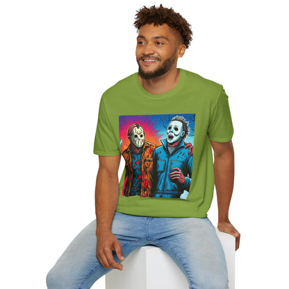 Jason Voorhees & Michael Myers Shirt | Funny Vintage Halloween Tee