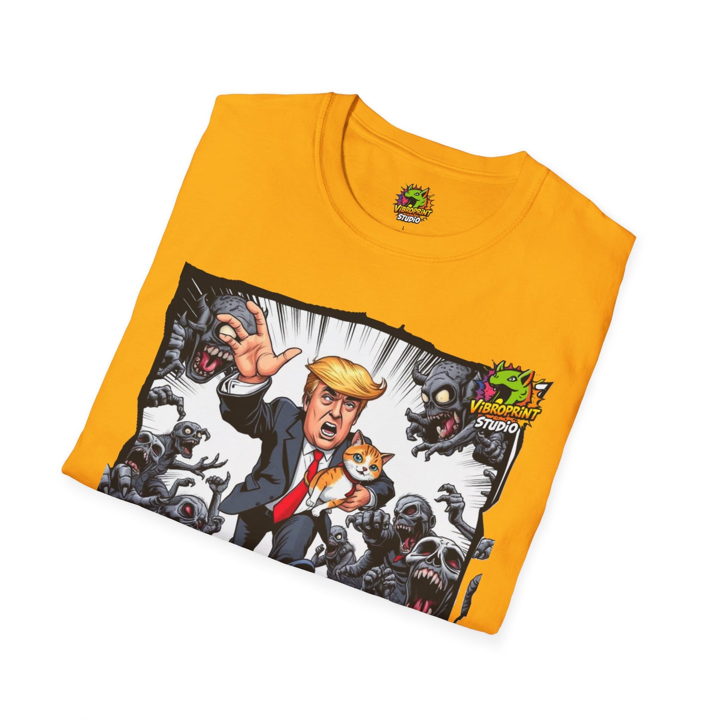 Graphic - They're Eating the Dogs Tee | Satirical Political Humor Shirt | Trump Election Graphic Tee - custom-made. limited stock. Order yours now and stand out with this exclusive piece!