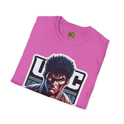 UFC T Shirt | Unleash Fierce Confidence | UFC Tee with Baki Anime Strength