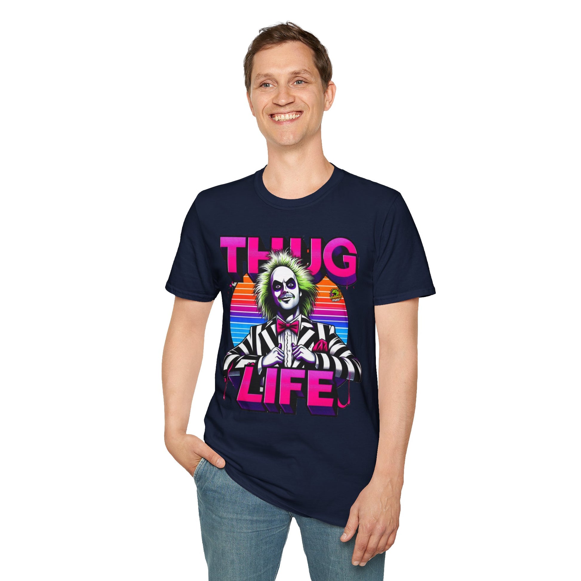 exclusive - Beetlejuice Shirt | Thug Life Inspired T-Shirt | Halloween Horror Graphic Tee | Funny Beetlejuice Shirt - premium material. perfect gift idea. Order yours now and stand out with this exclusive piece!