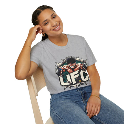 horror-themed apparel - UFC T Shirt | Unleash Fierce Confidence | Motivational UFC Tee Shirts - vintage aesthetic. unique graphic tee featuring iconic horror characters. Order yours now and stand out with this exclusive piece!