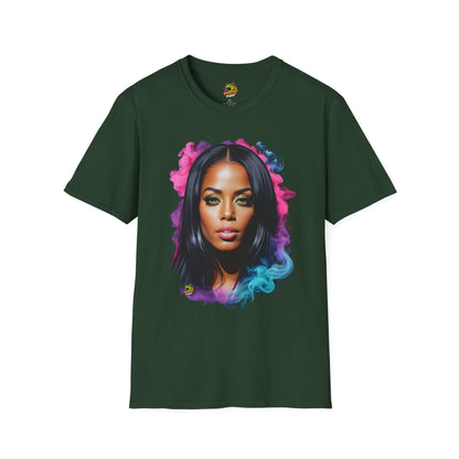 Haughton - Aaliyah shirt | Honoring the Queen of Urban Pop | Memorial Tribute to Aaliyah Dana Haughton - custom-made. perfect gift idea. Order yours now and stand out with this exclusive piece!