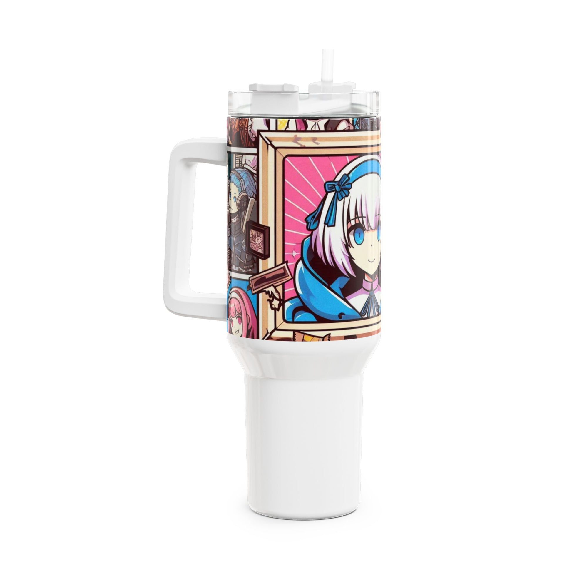 Tumbler - Stanley Tumbler | Colorful Geek Drinkware for Anime and Comics Fans | Cartoon Tumbler for Gamers - premium material. perfect gift idea. Order yours now and stand out with this exclusive piece!