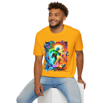 Trendy - Roblox Kids T-Shirt | Trendy Roblox Avatar Graphic Tee | Roblox Clothing for Boys & Girls | Cool Roblox Gift - premium material. perfect gift idea. Order yours now and stand out with this exclusive piece!