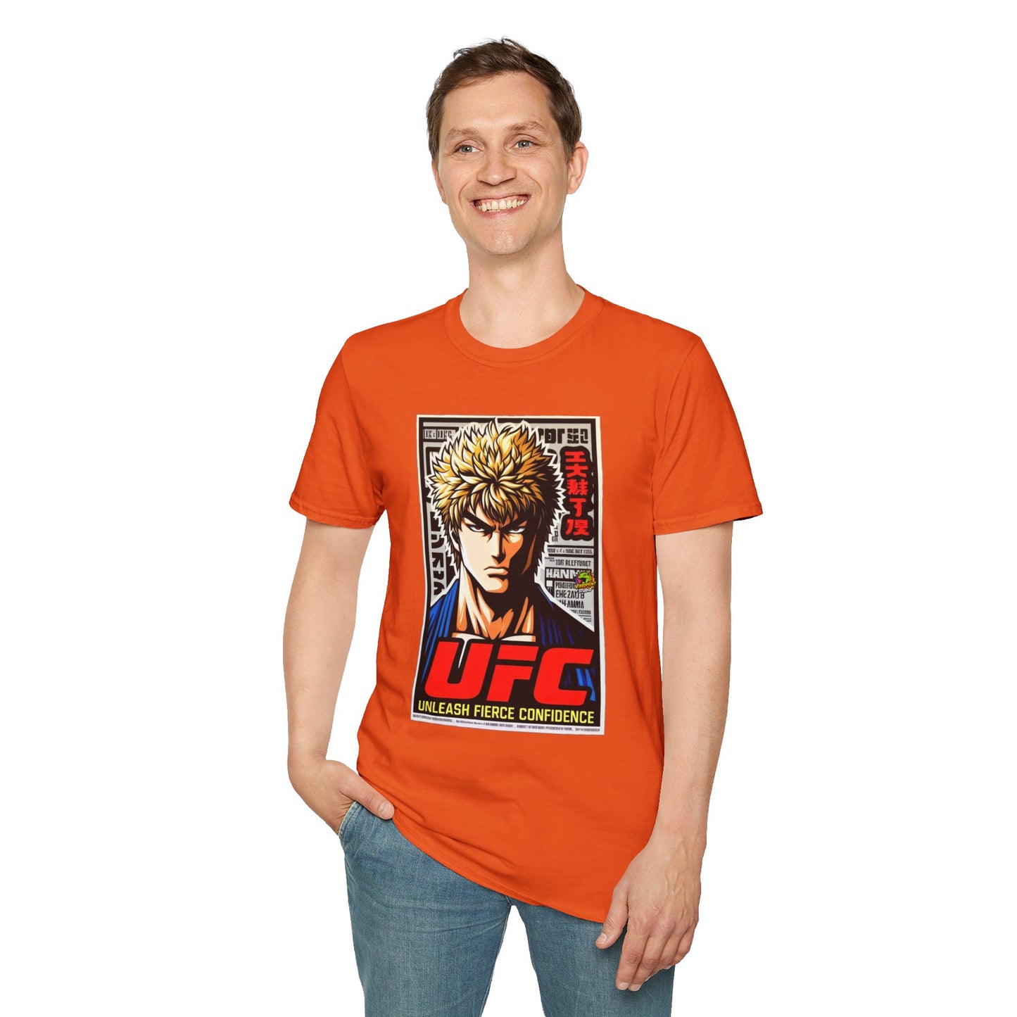 UFC T Shirt | Unleash Fierce Confidence | UFC Tee for Gym Inspired by Baki