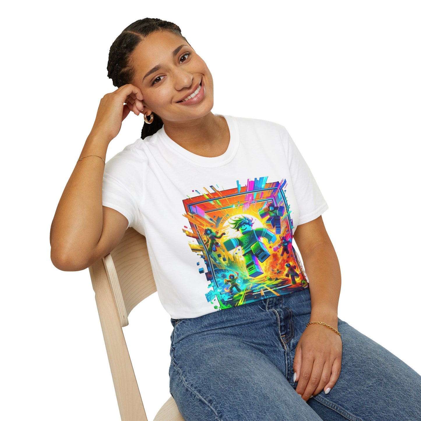 Unique - Unique Roblox Game Tee for Boys & Girls | Roblox Avatar Graphic T-Shirt | Cool Roblox Clothing | Perfect Roblox Gift - premium material. limited stock. Order yours now and stand out with this exclusive piece!