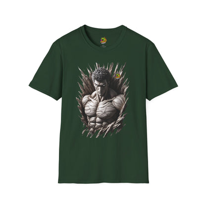 Unleash - UFC T Shirt | Unleash Fierce Confidence | UFC Tee with Baki Anime Elements for Fitness Enthusiasts - custom-made. limited stock. Order yours now and stand out with this exclusive piece!