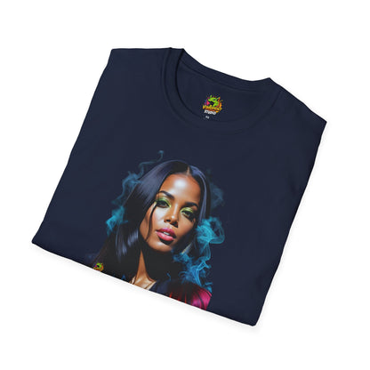 | - Aaliyah shirt | Tribute to a Music Icon | Memorial R&B Portrait Tee - premium material. limited stock. Order yours now and stand out with this exclusive piece!