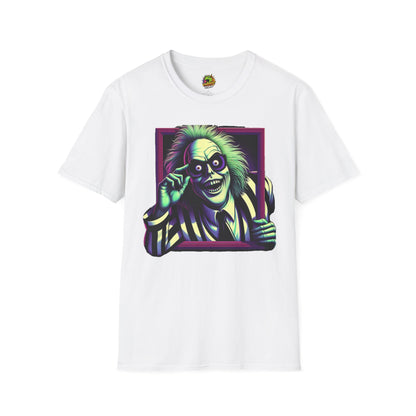 Shirt - Beetlejuice Shirt | Beetlejuice Fan Shirt | Beetlejuice Graphic Shirt | Halloween Beetlejuice Tee - premium material. limited stock. Order yours now and stand out with this exclusive piece!